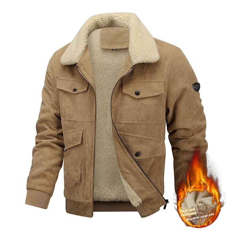 Men's Winter Fleece Jacket – Warm, Stylish & Practical! My Store