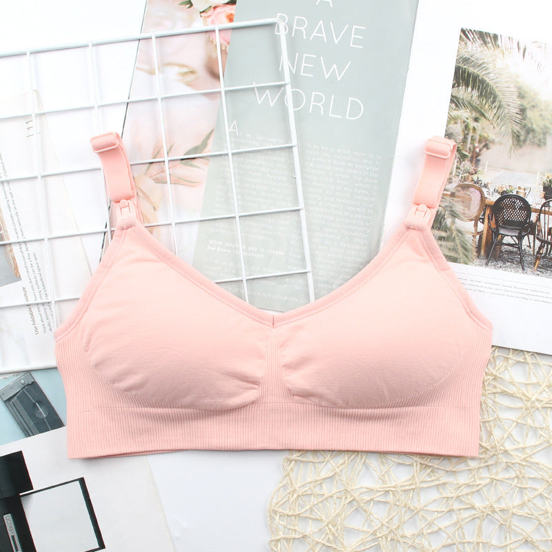 Maternity Underwear Front Buckle Comfort Breastfeeding Bra