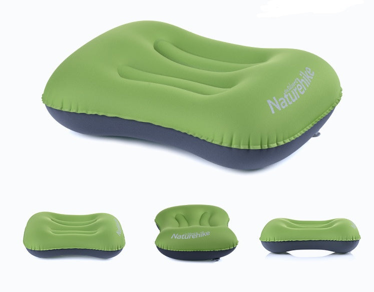 AirEase™ Compact Travel Pillow – Inflates in Seconds, Comforts for Hours