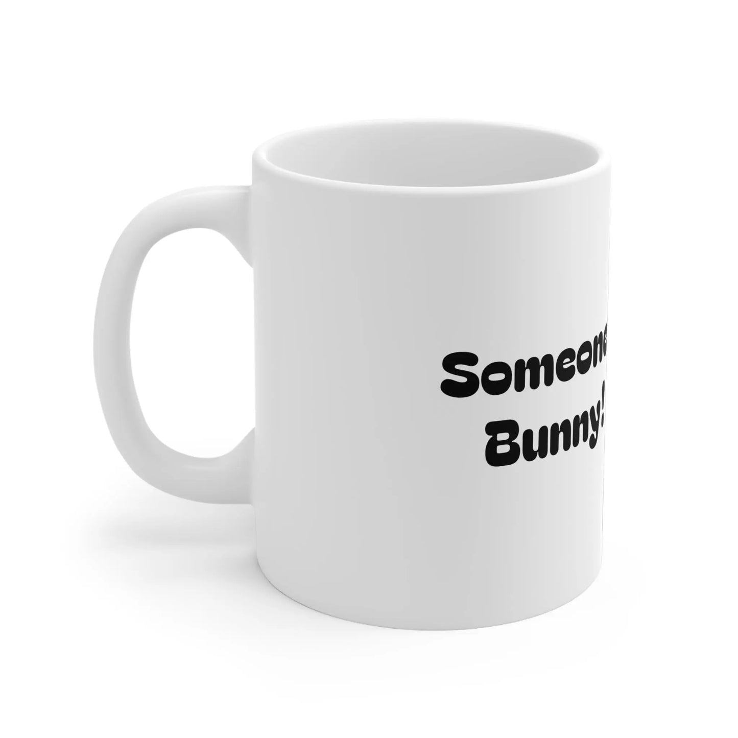 Bunny Mug, Cute Rabbit Lover Gift Cup for Morning Coffee, Easter Bunny Tea Mug, Printify