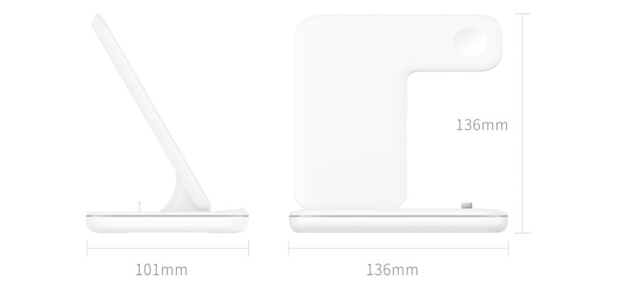 3-in-1 Wireless Charger Stand – Compatible with Phones, Watches & Earphones My Store