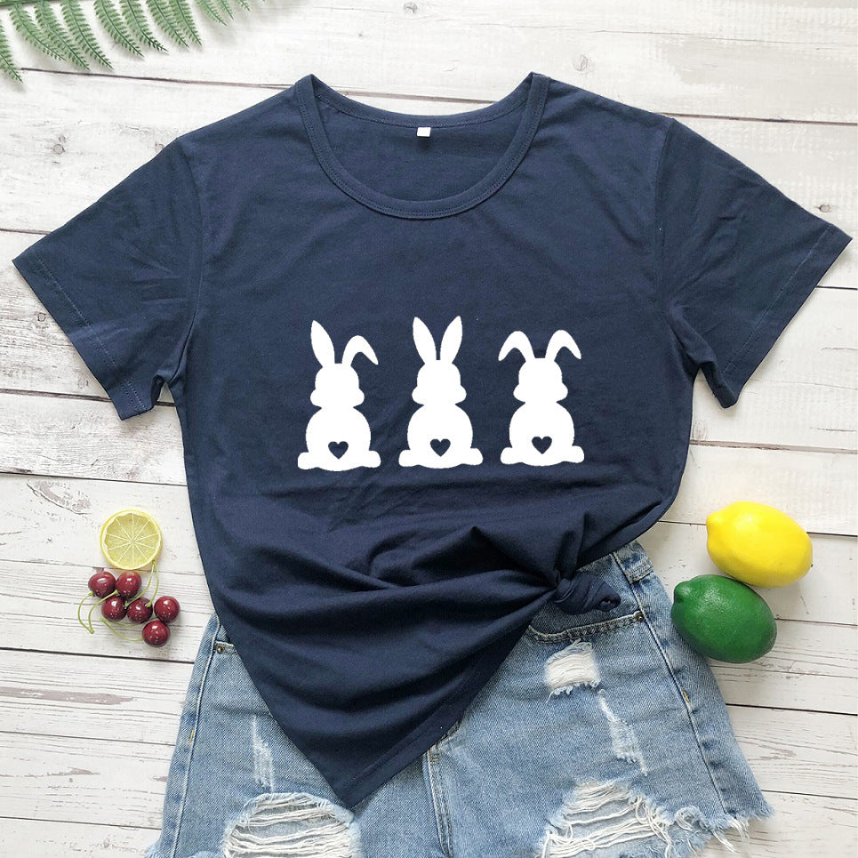 "Hop into Easter with the Cutest Bunny Print Tee!" My Store