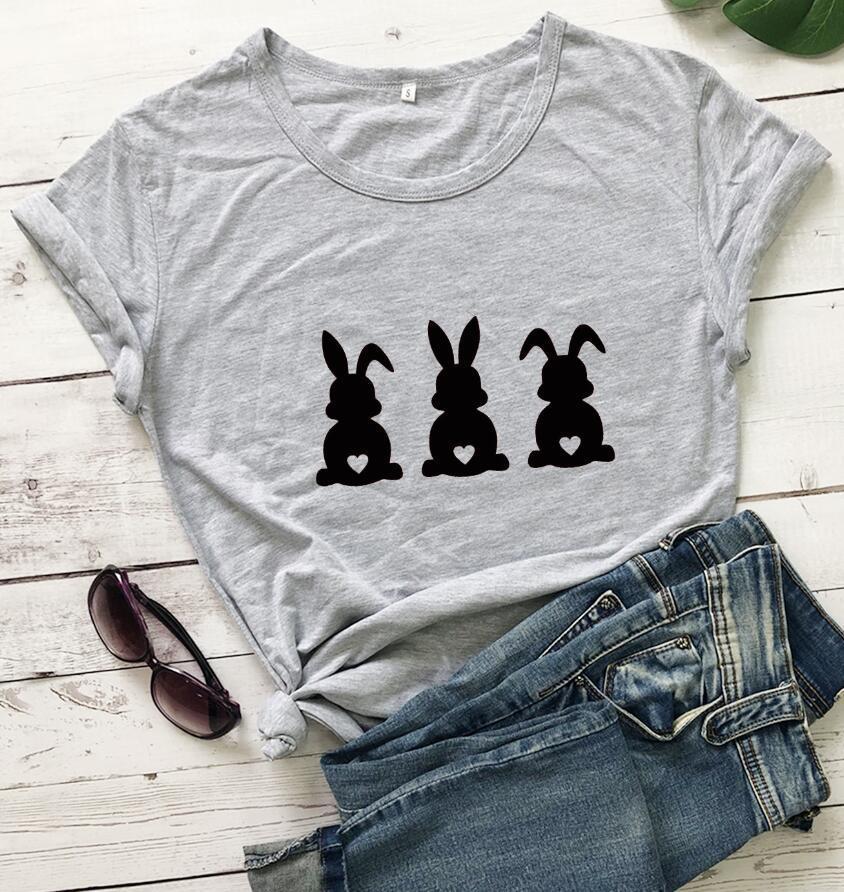"Hop into Easter with the Cutest Bunny Print Tee!" My Store