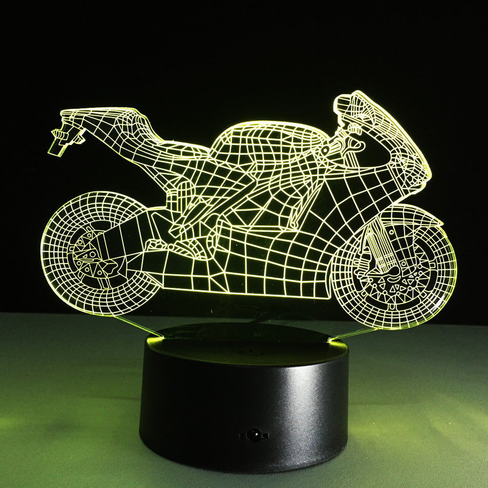 3D Motorcycle LED Lamp My Store