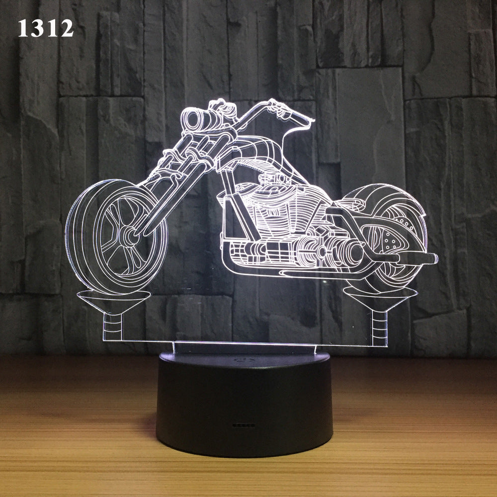 3D Motorcycle LED Lamp My Store