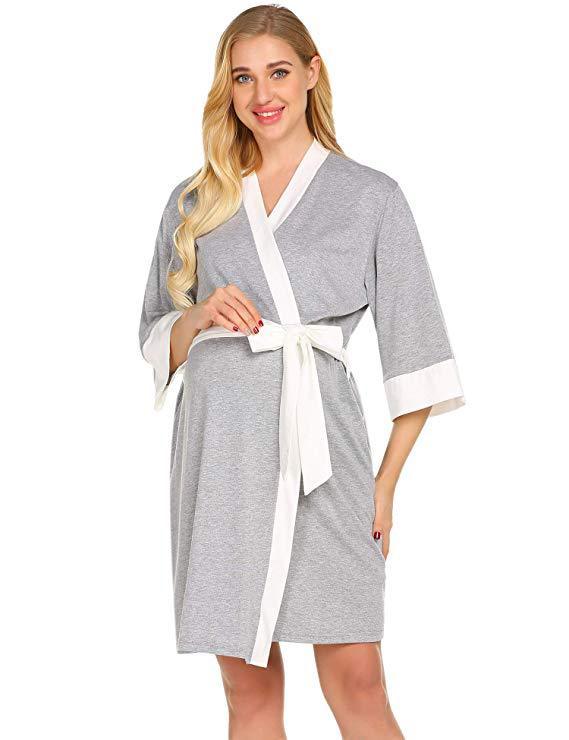 PureNest Cotton Maternity Pajamas