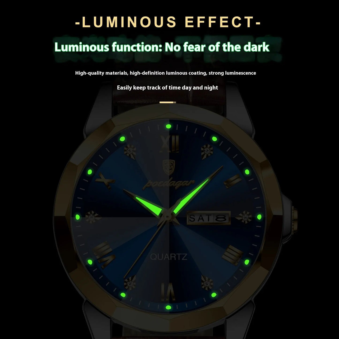 Belt Style Men's Waterproof Luminous Fashion Quartz Watch My Store