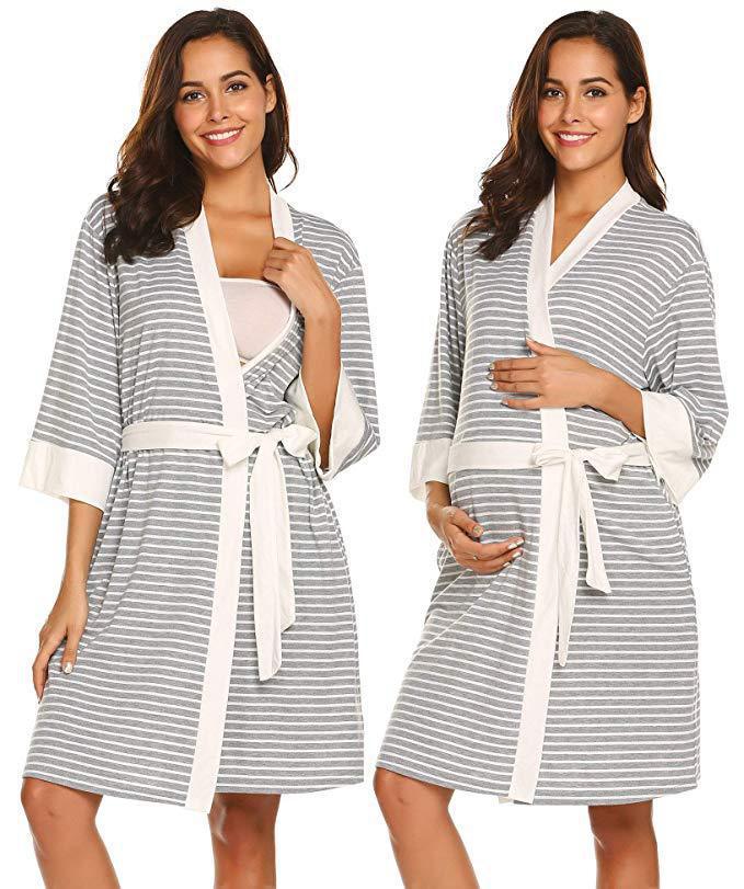 PureNest Cotton Maternity Pajamas