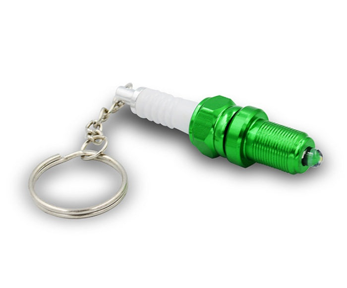 LED light spark plug keychain My Store