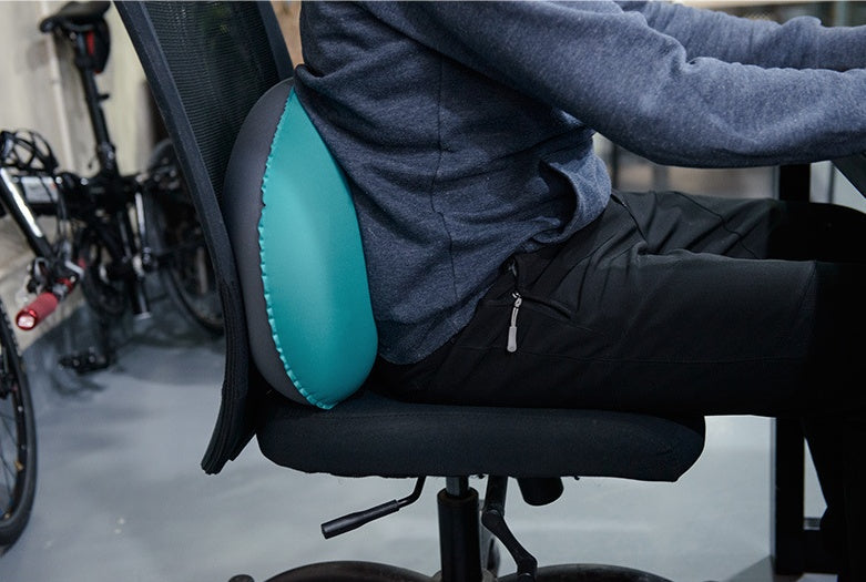 AirEase™ Compact Travel Pillow – Inflates in Seconds, Comforts for Hours