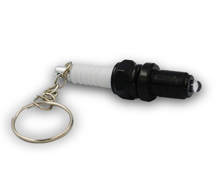LED light spark plug keychain My Store
