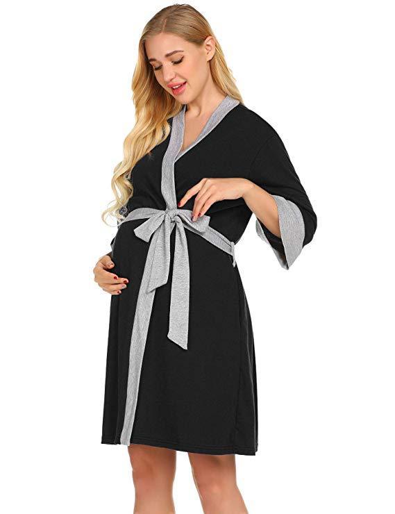 PureNest Cotton Maternity Pajamas