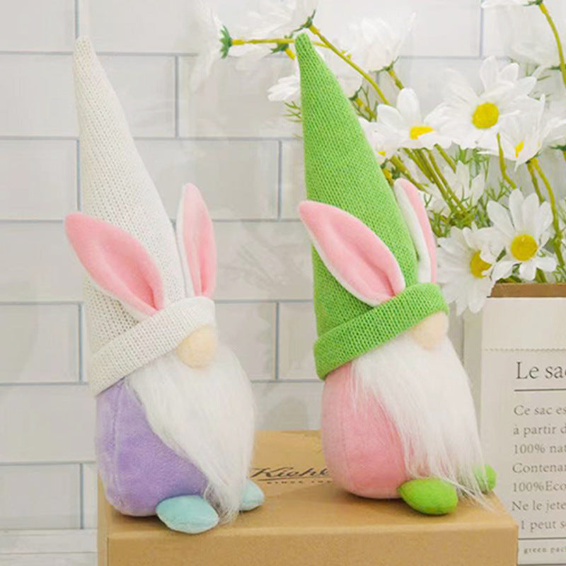 Bring the Easter Magic Home with Cute Rabbit Doll Decorations! ✨ My Store