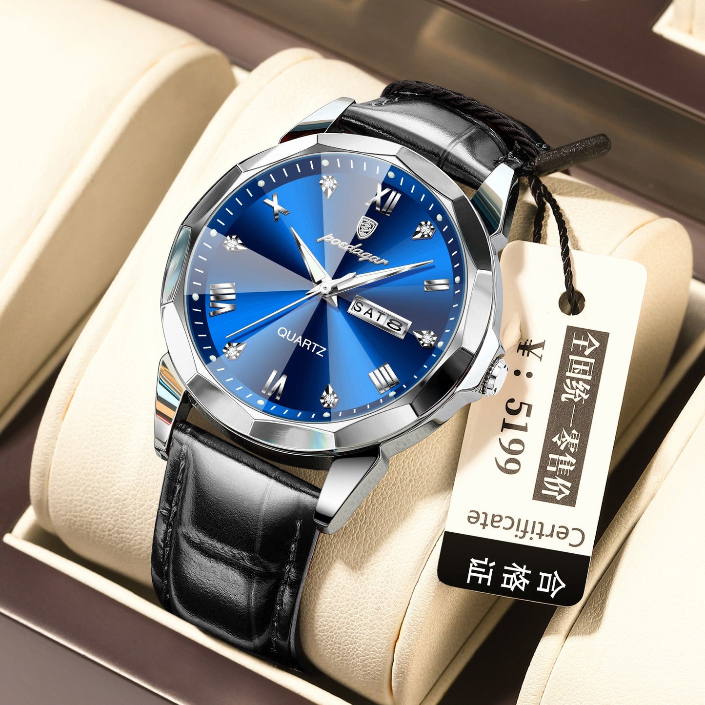 Belt Style Men's Waterproof Luminous Fashion Quartz Watch My Store