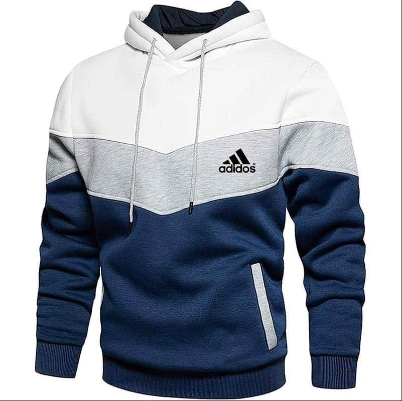 Men's Patchwork Hooded Sweatshirt Hoodies Clothing Casual