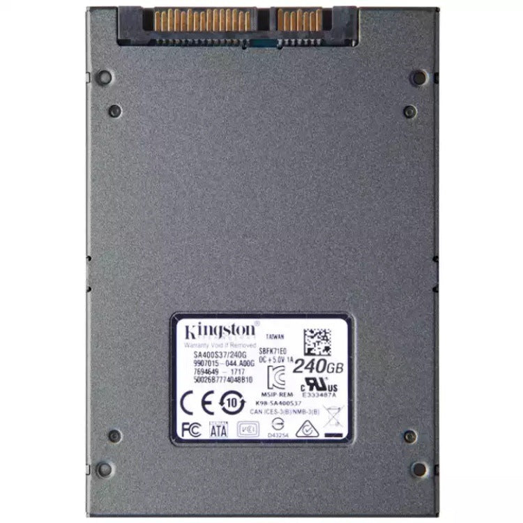 Kingston A400 SATA III 2.5" SSD – 120GB, 240GB, 480GB | Ultra-Fast Read/Write Speeds for Laptops & Desktops