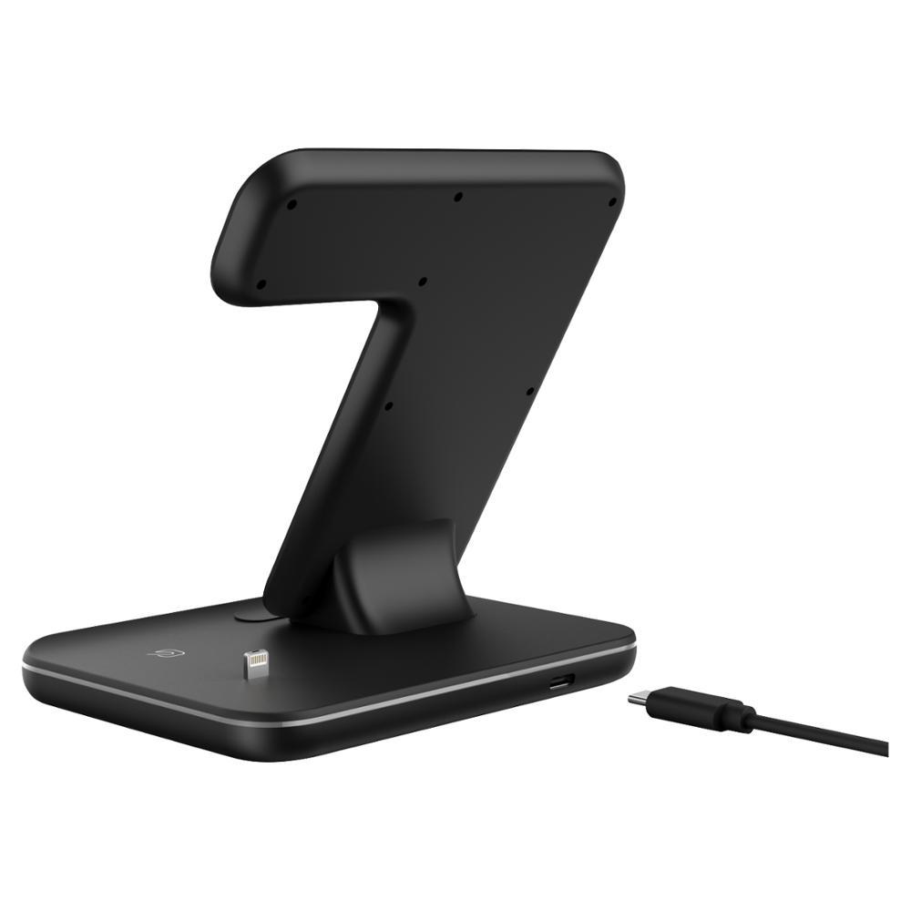 3-in-1 Wireless Charger Stand – Compatible with Phones, Watches & Earphones