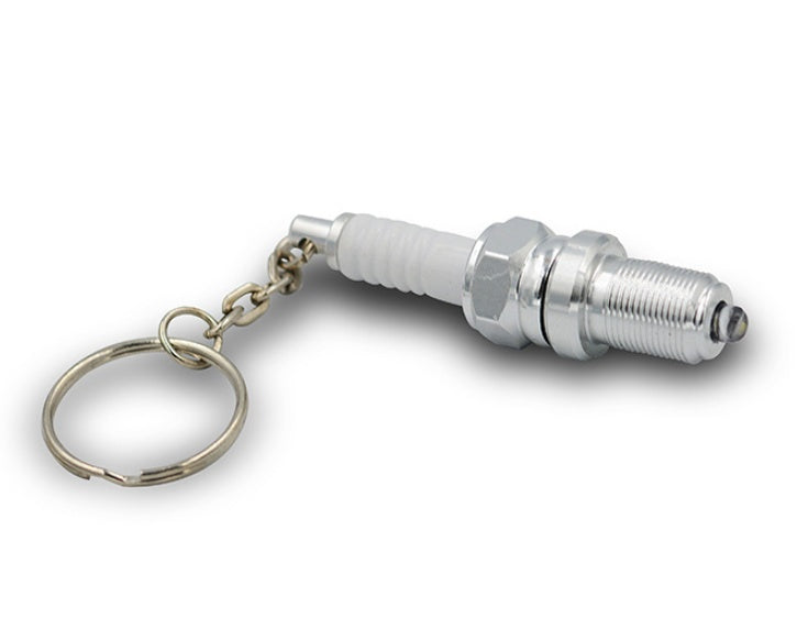 LED light spark plug keychain My Store
