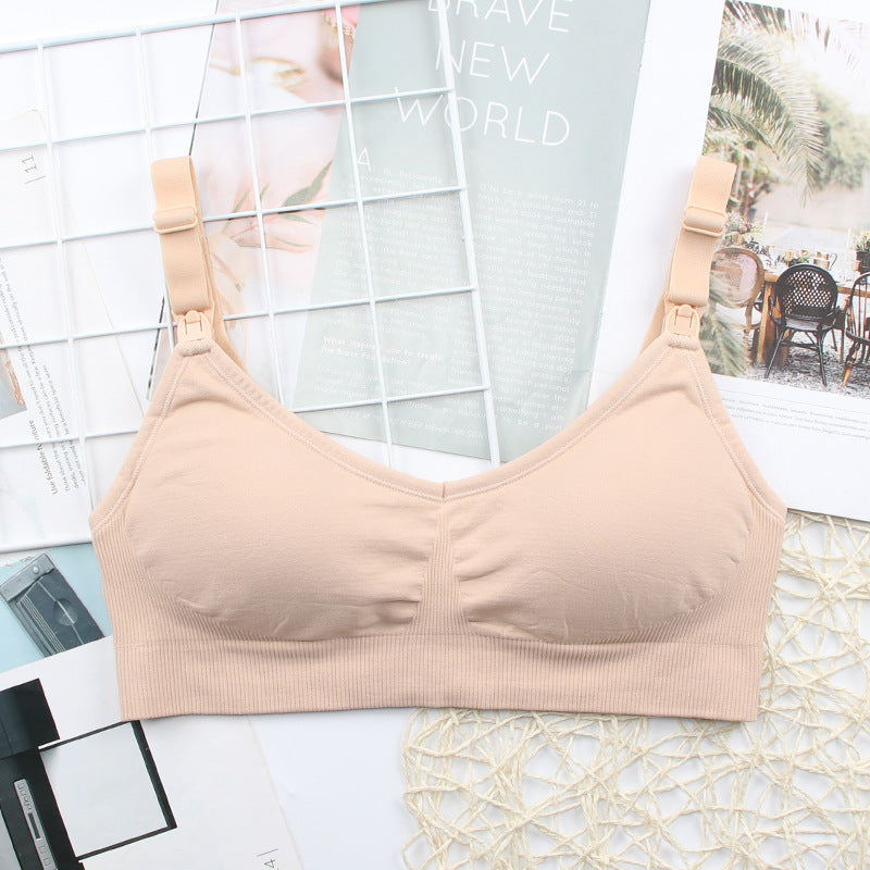 Maternity Underwear Front Buckle Comfort Breastfeeding Bra