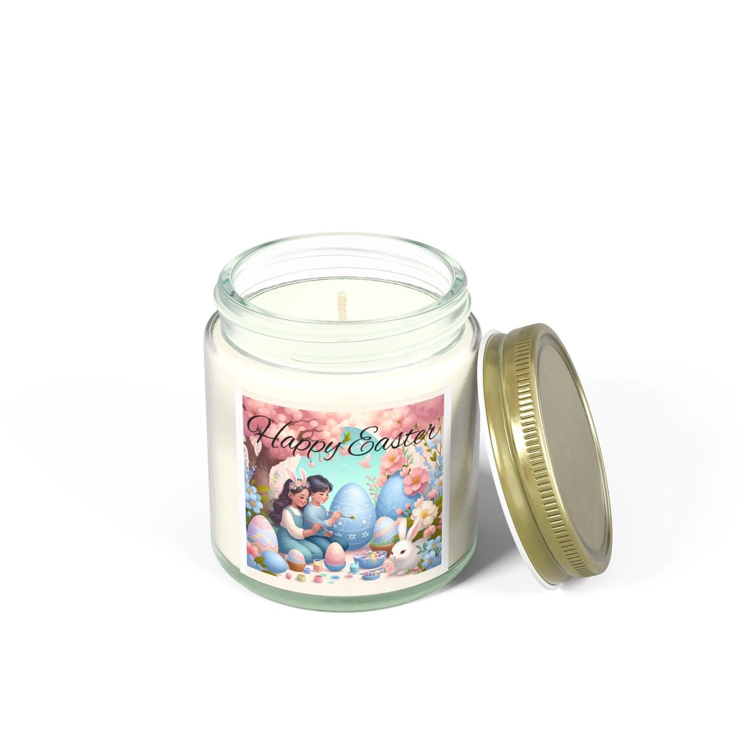 Scented Candles, Coconut Apricot Wax (4oz, 9oz) Printify