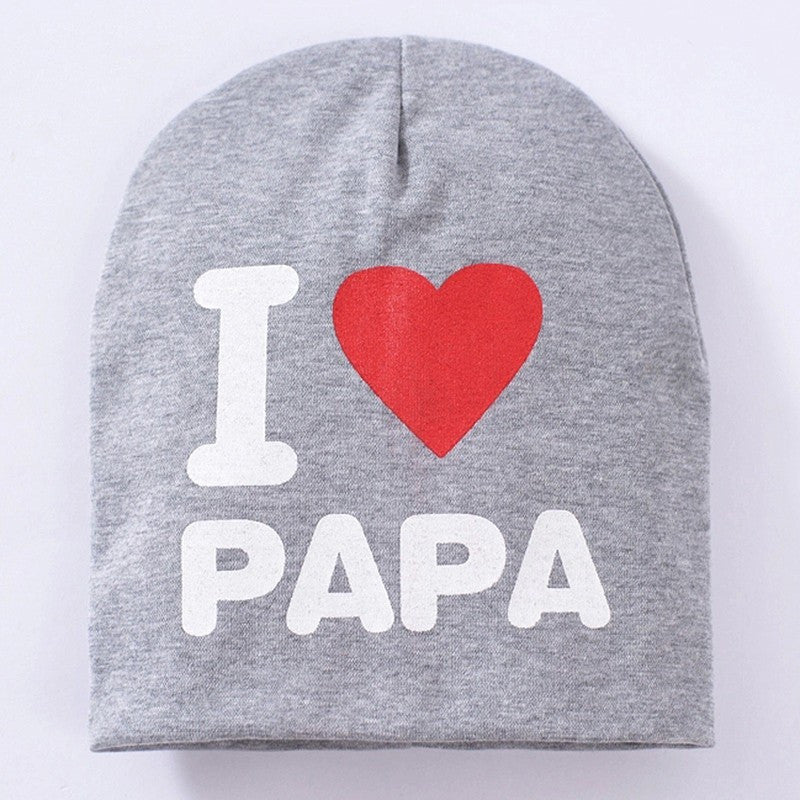 Snuggle Up in Love – I Love Mama / Papa Baby Beanie