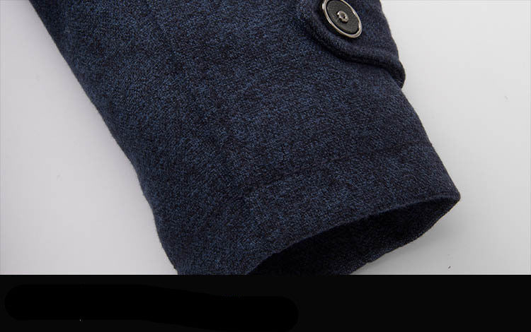 Winter men's stand collar jacket