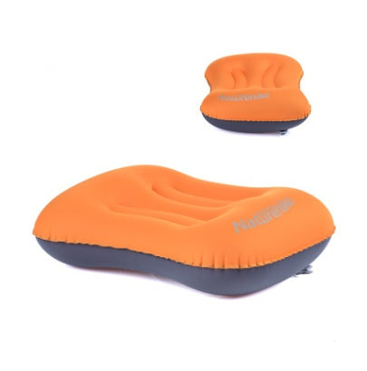 AirEase™ Compact Travel Pillow – Inflates in Seconds, Comforts for Hours
