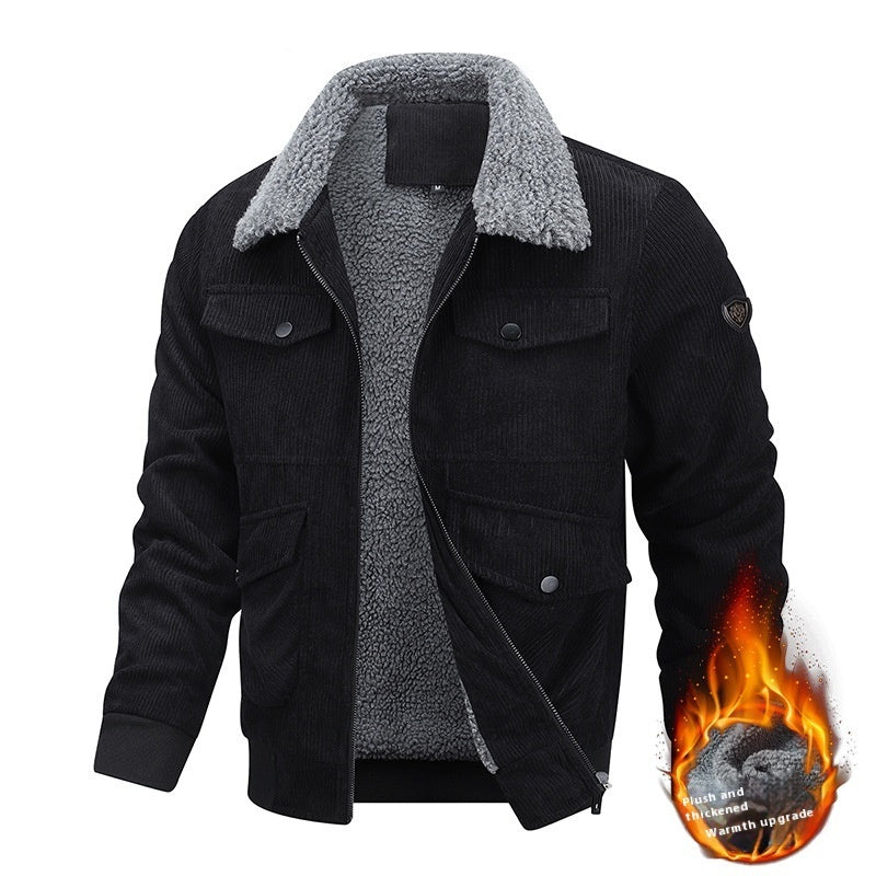 Men's Winter Fleece Jacket – Warm, Stylish & Practical! My Store