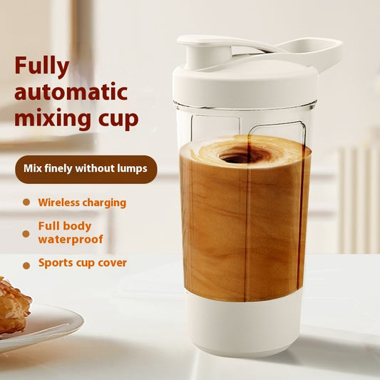 PowerMix™ Electric Shaker Bottle – 400ML USB Rechargeable Protein Blender