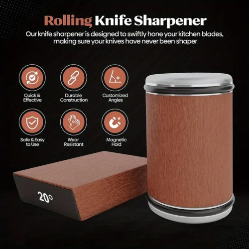 ProEdge™ Rolling Knife Sharpener Kit – Precision Honing in Your Hands